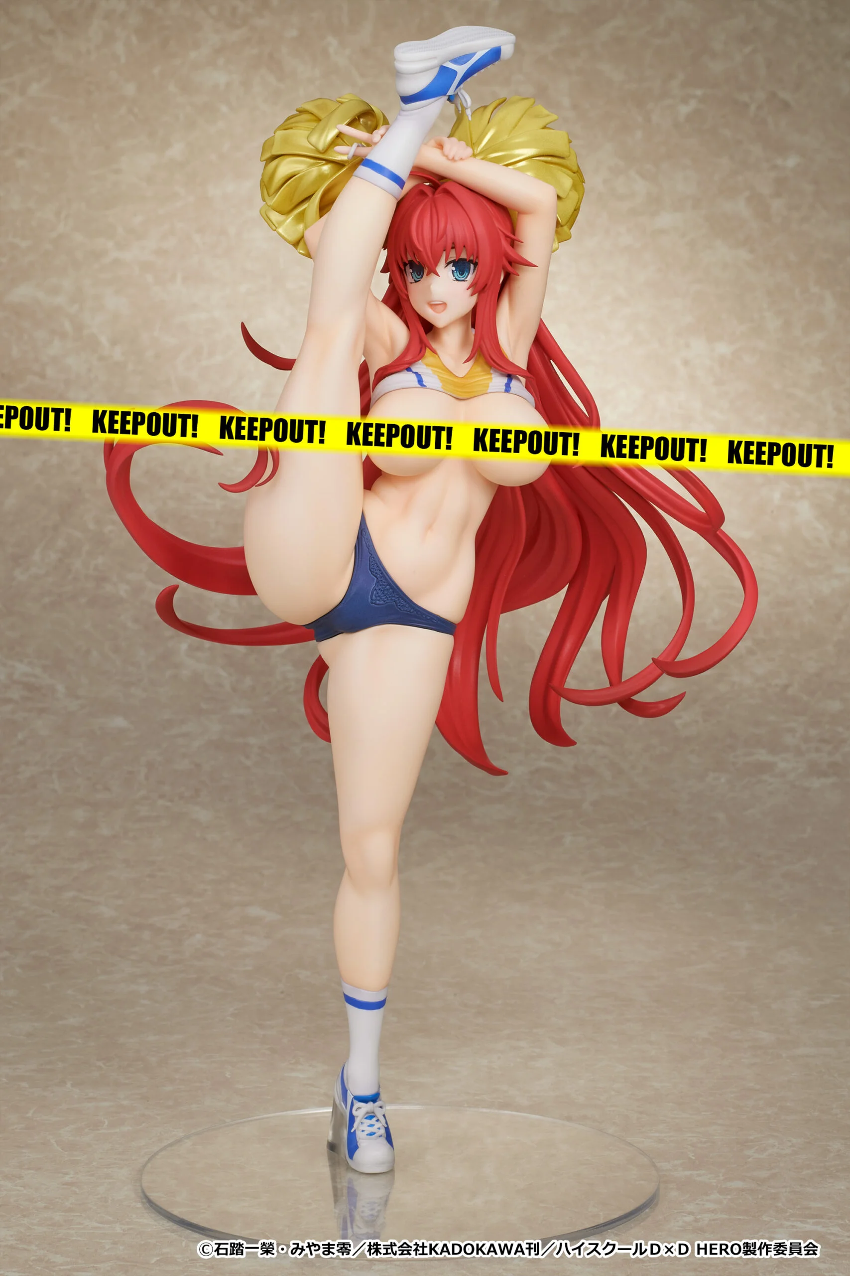 Figurine Rias Gremory Ver. Cheerleader de High School DxD HERO par MuseMolds